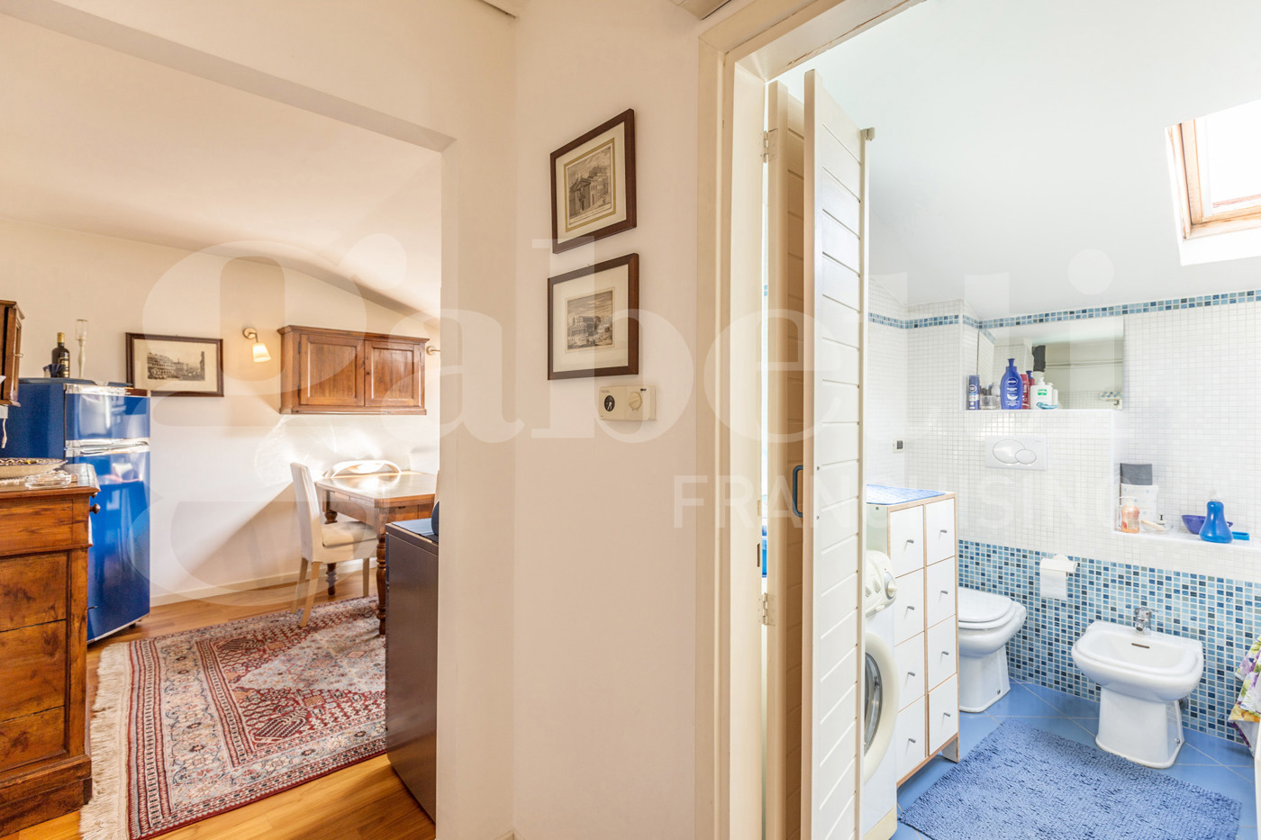 Attico ristrutturato a Bologna