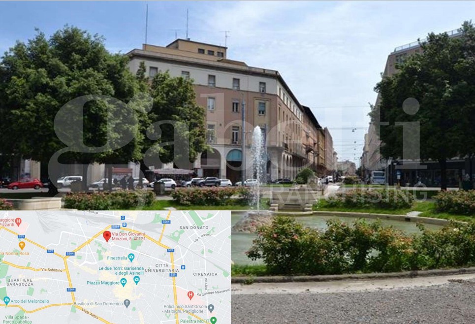 Trilocale con giardino a Bologna