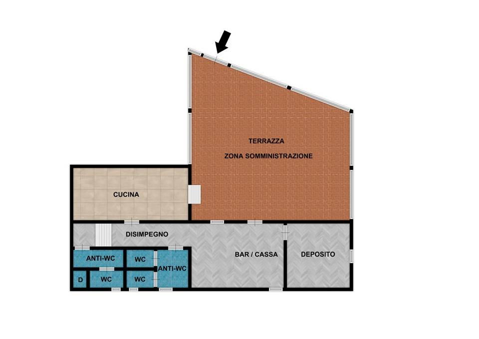 Attivit commerciale in vendita a Ustica