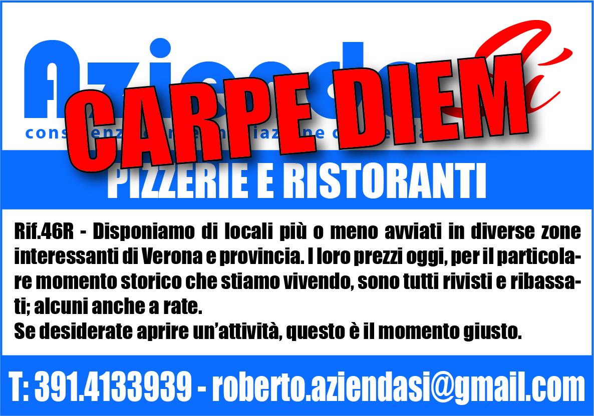 Pizzeria/Ristorante in vendita a Verona
