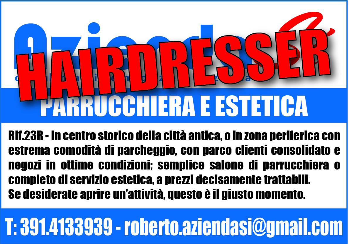 Parrucchiere in vendita a Verona