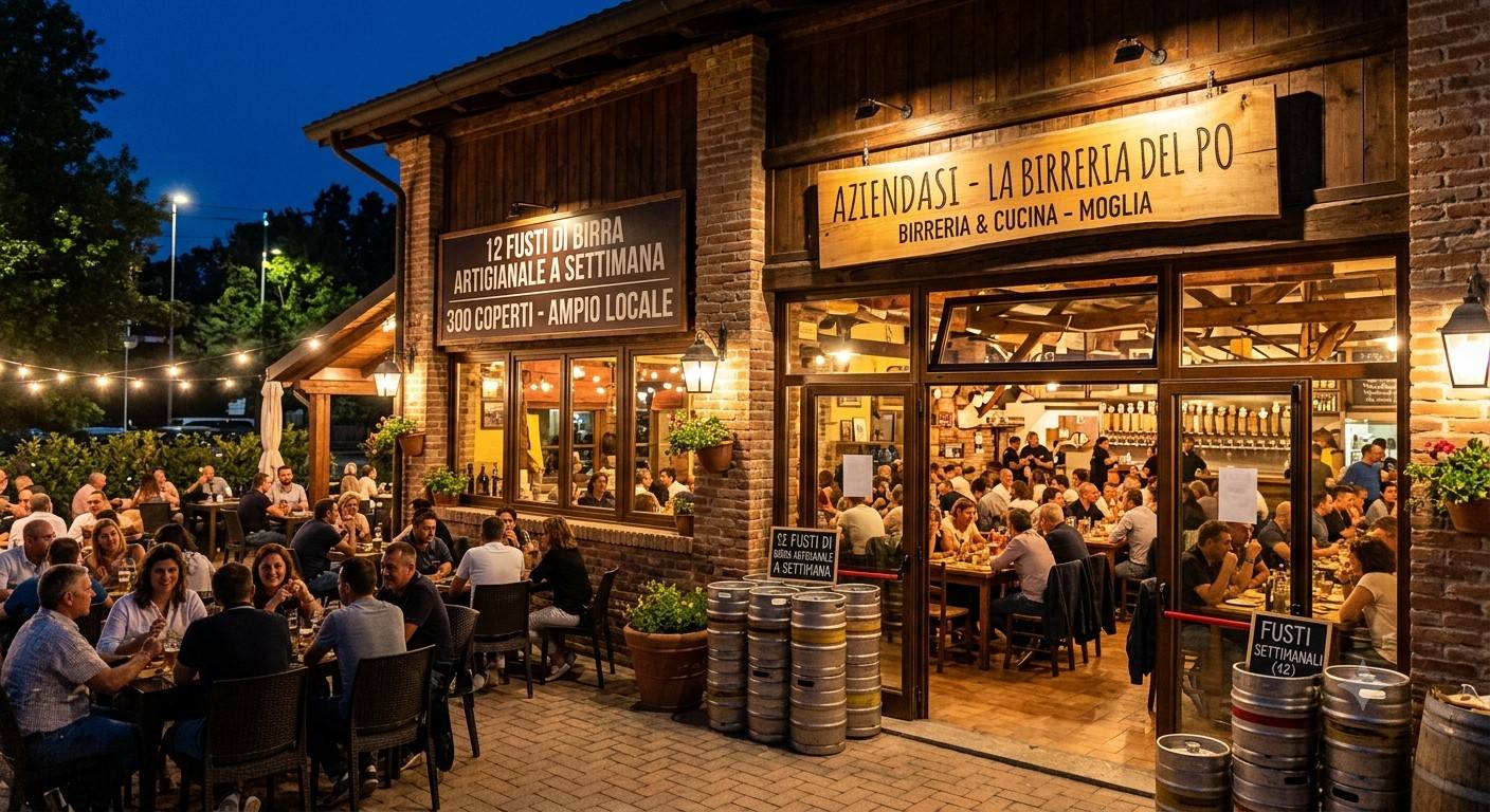 Bar/Pub con cucina in vendita a Moglia