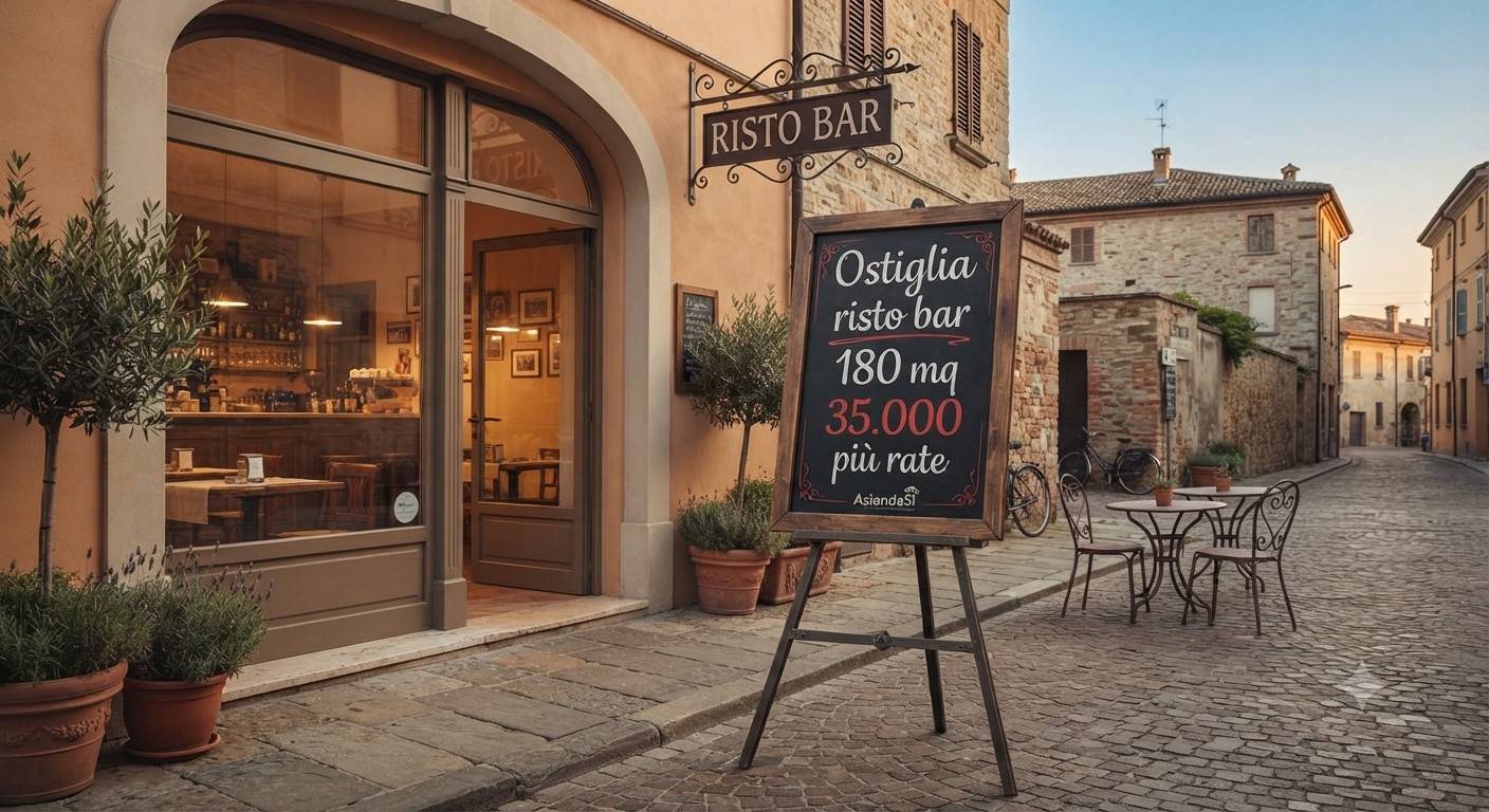 Bar/Pub con cucina in vendita a Ostiglia