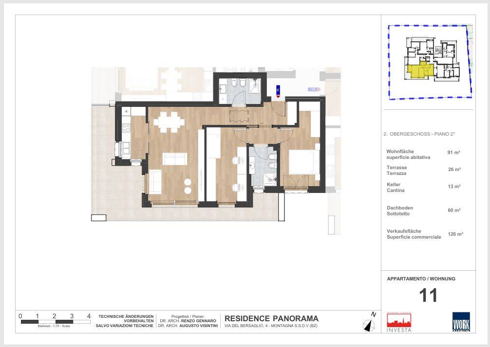 Appartamento in vendita a Montagna - Montan