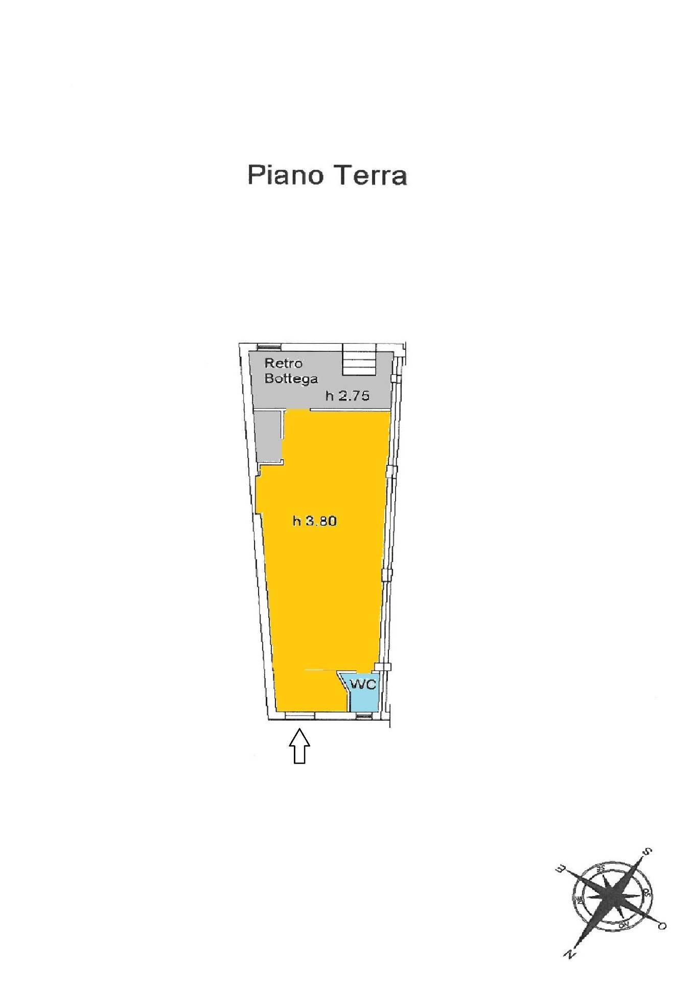 Negozio in affitto a Catanzaro, Lido Corso