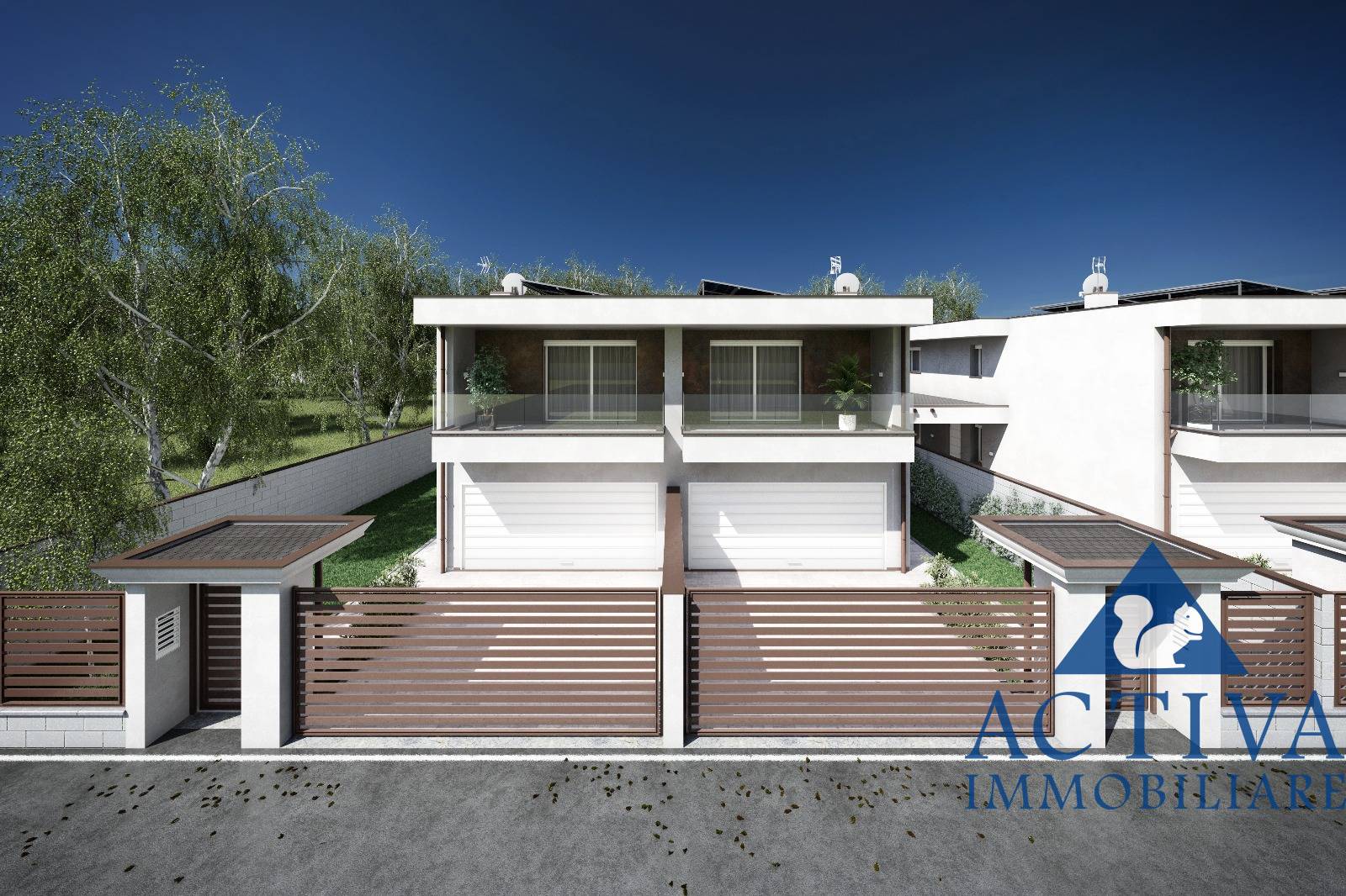 villa bifamiliare in vendita a Olgiate Olona