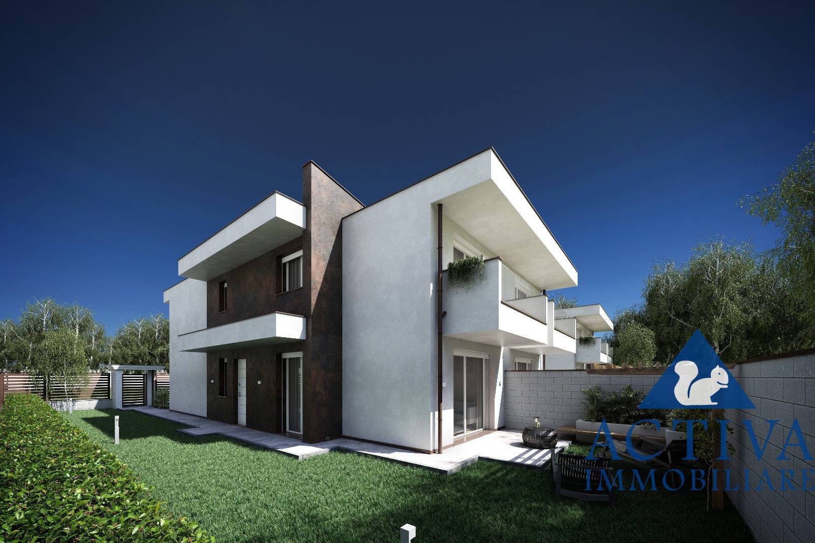 villa bifamiliare in vendita a Olgiate Olona