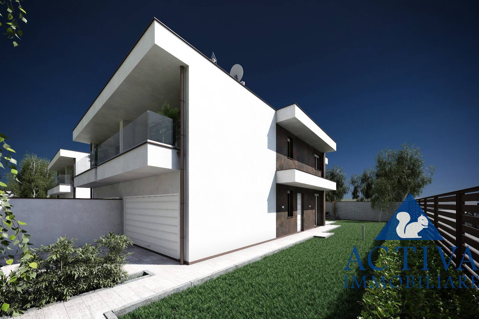 villa bifamiliare in vendita a Olgiate Olona