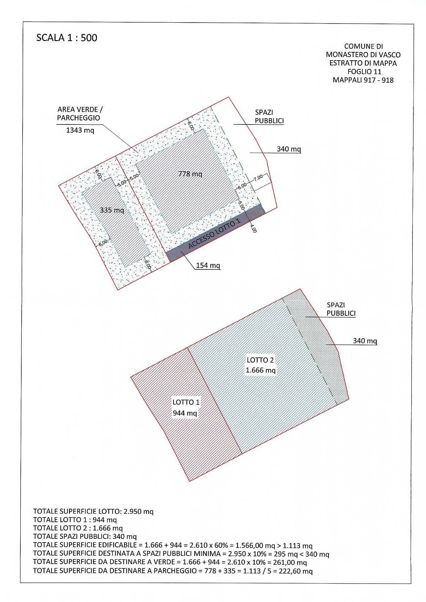 Terreno artigianale - terziario in vendita a Monastero di Vasco