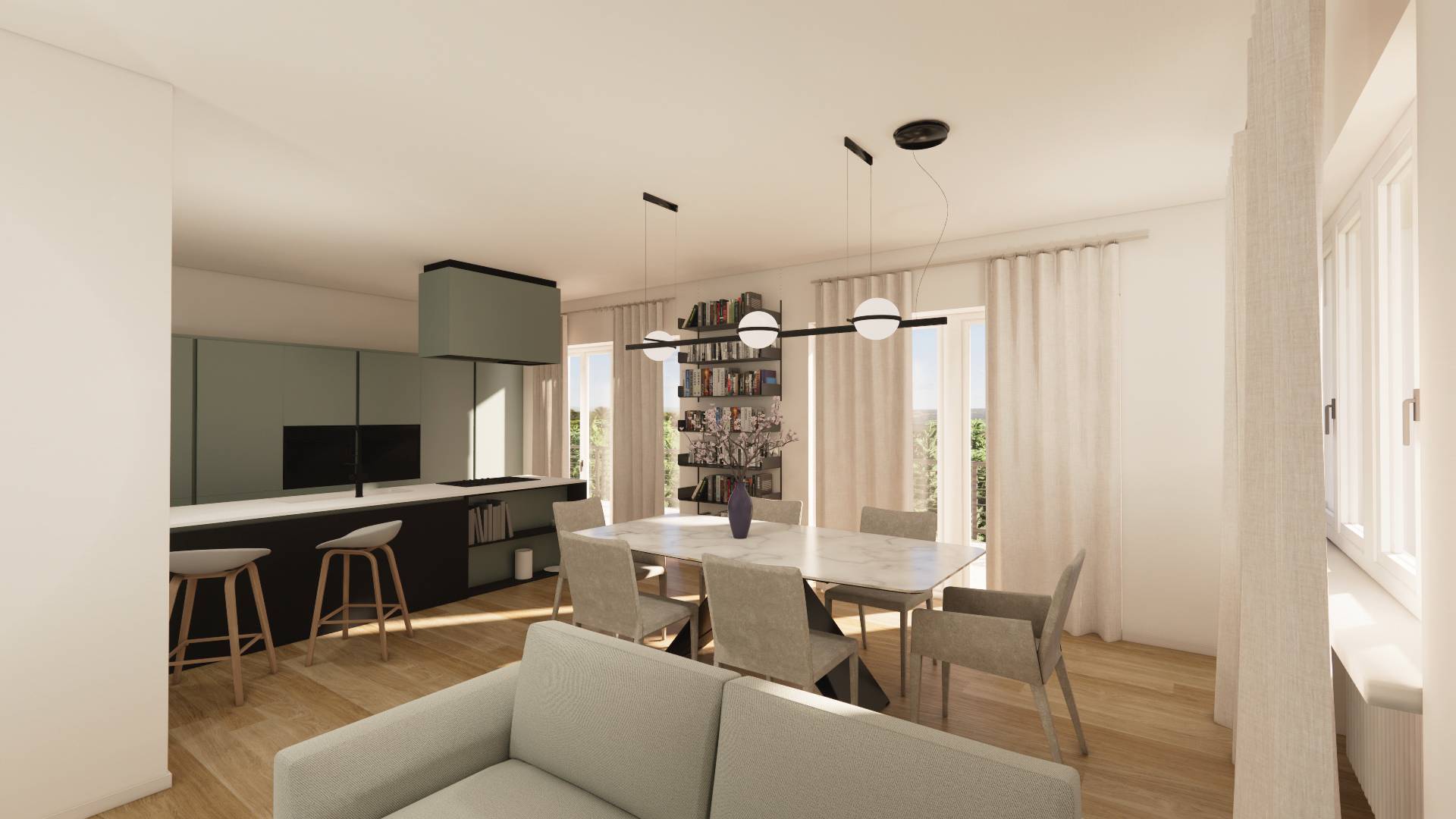 Appartamento in vendita a Rivoli, Castello