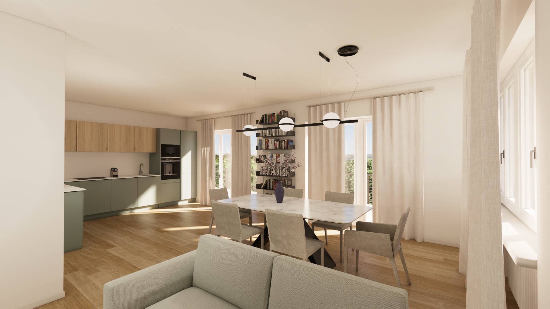 Appartamento in vendita a Rivoli, Castello