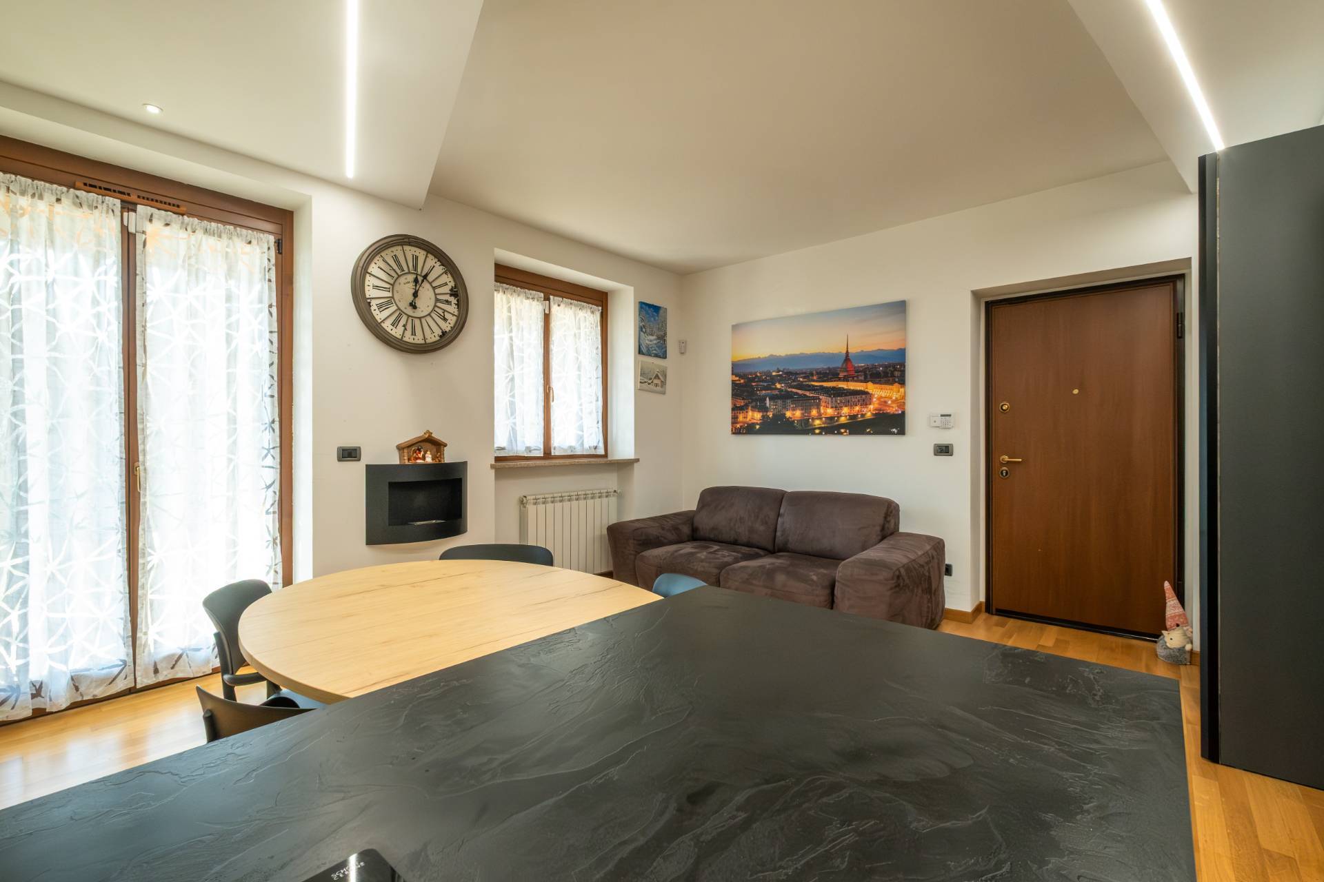 Appartamento in vendita a Pecetto Torinese, Semi Centro