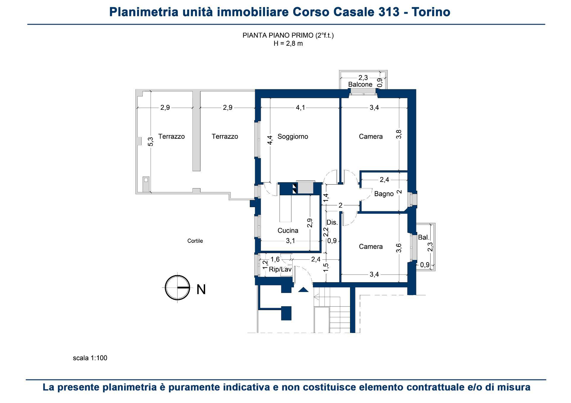 Appartamento in vendita a Torino, Madonna del Pilone - Sassi