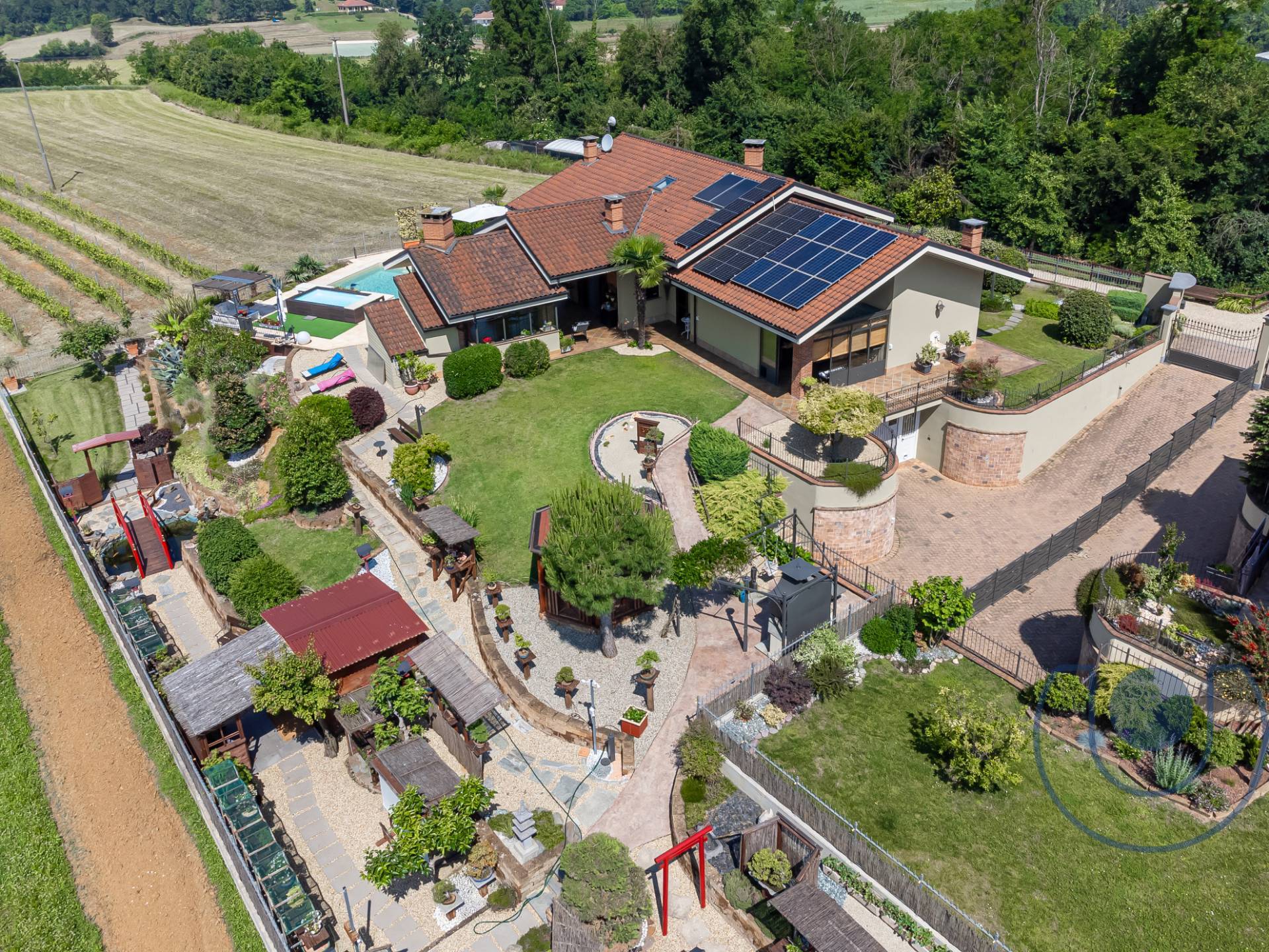 Villa in vendita a Arignano, Tetti Gianchino
