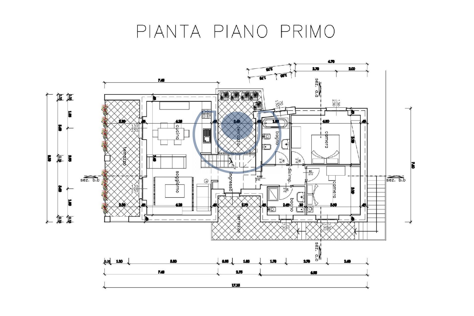 Terreno residenziale in vendita a Poirino, Centrale