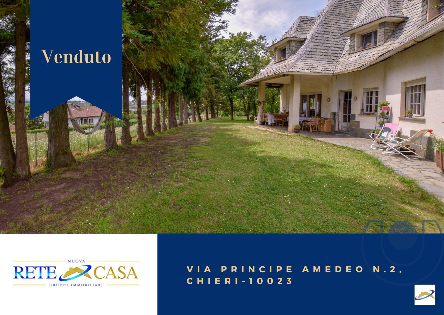 Villa in vendita a Pino Torinese, Podio