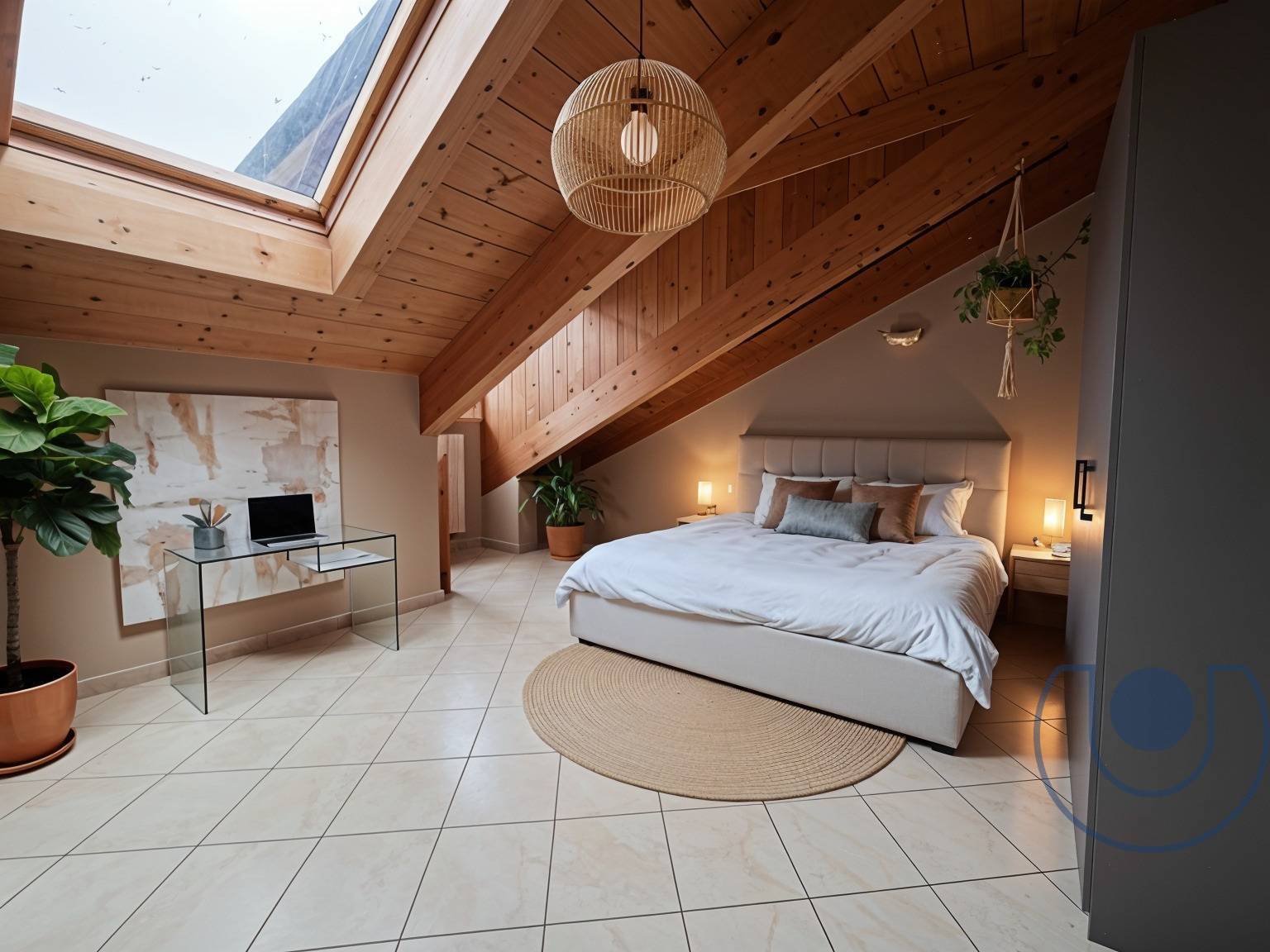 Mansarda in vendita a Moncalieri, Borgata Testona