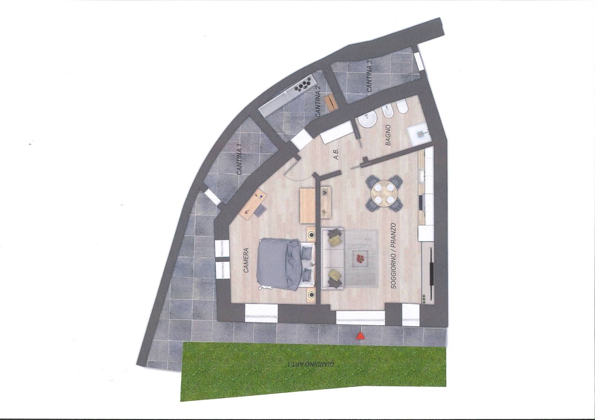 Appartamento in vendita a Bardonecchia, Borgovecchio