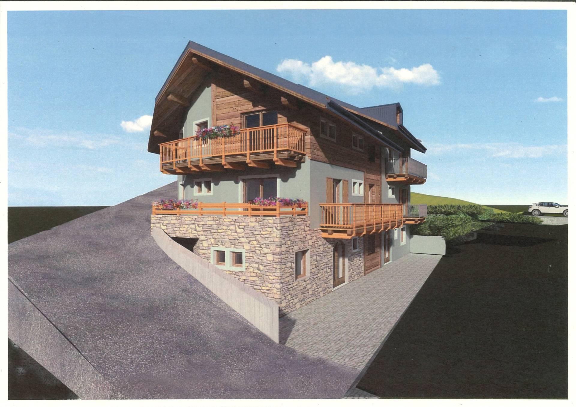 Appartamento in vendita a Bardonecchia, Borgovecchio
