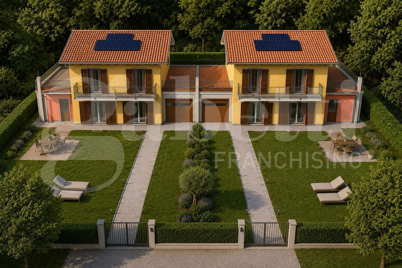 Villa nuova a Caluso