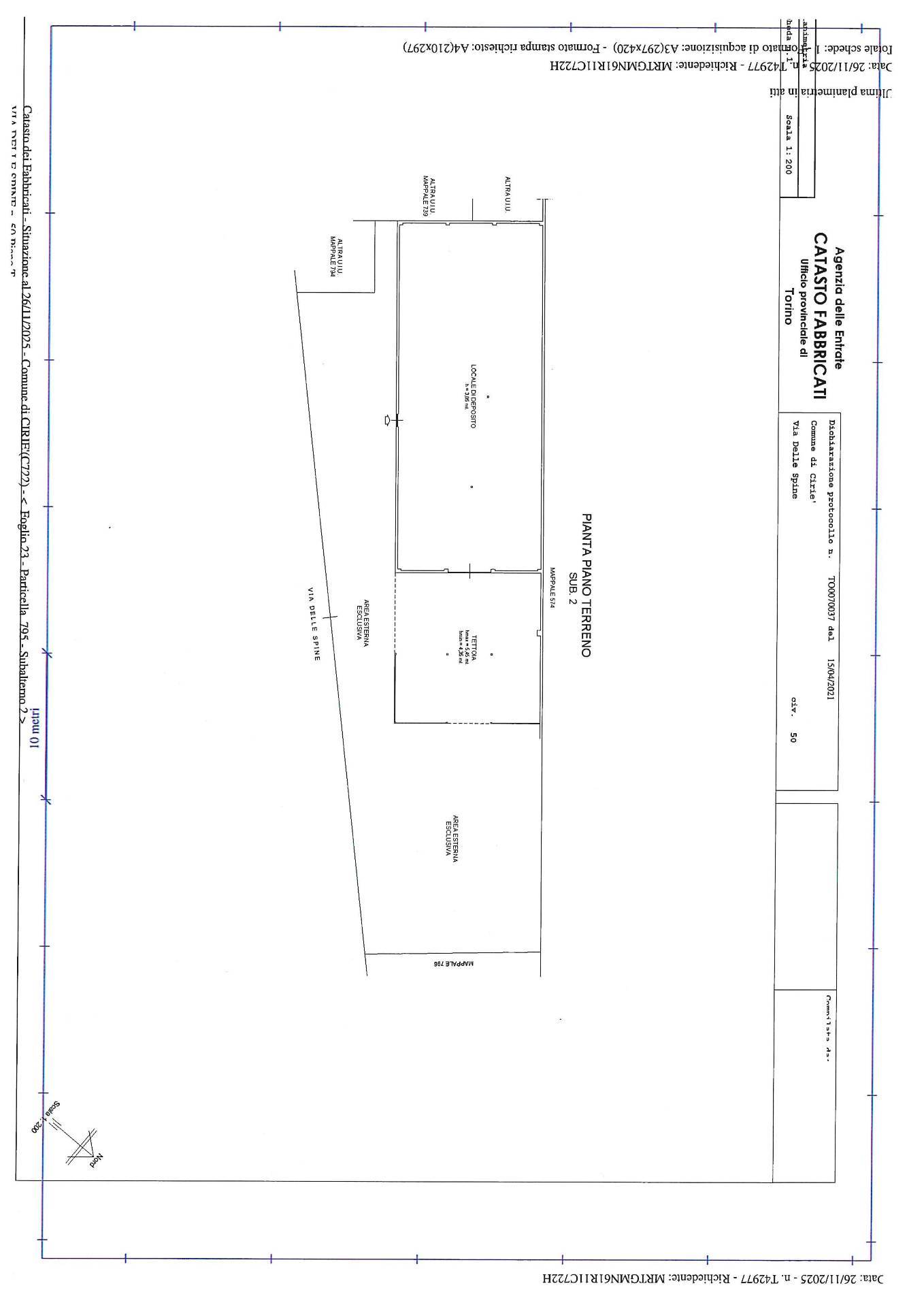 Capannone in vendita a Ciri, Devesi