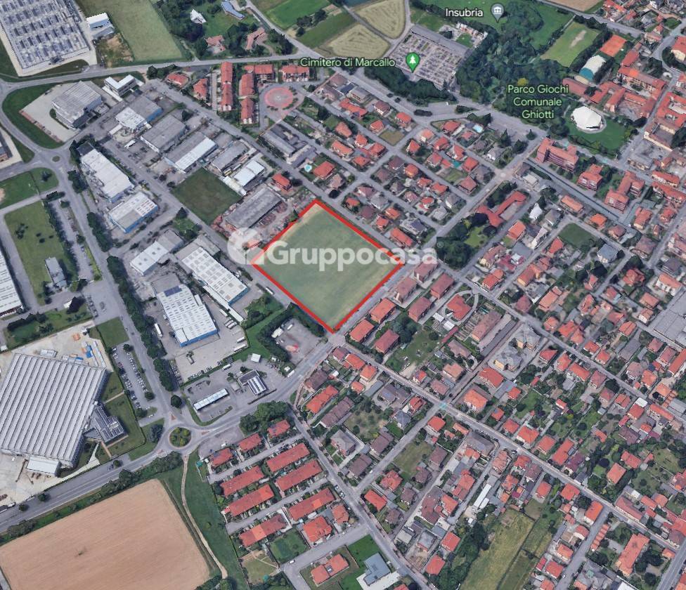 Terreno edificabile in vendita a Marcallo con Casone