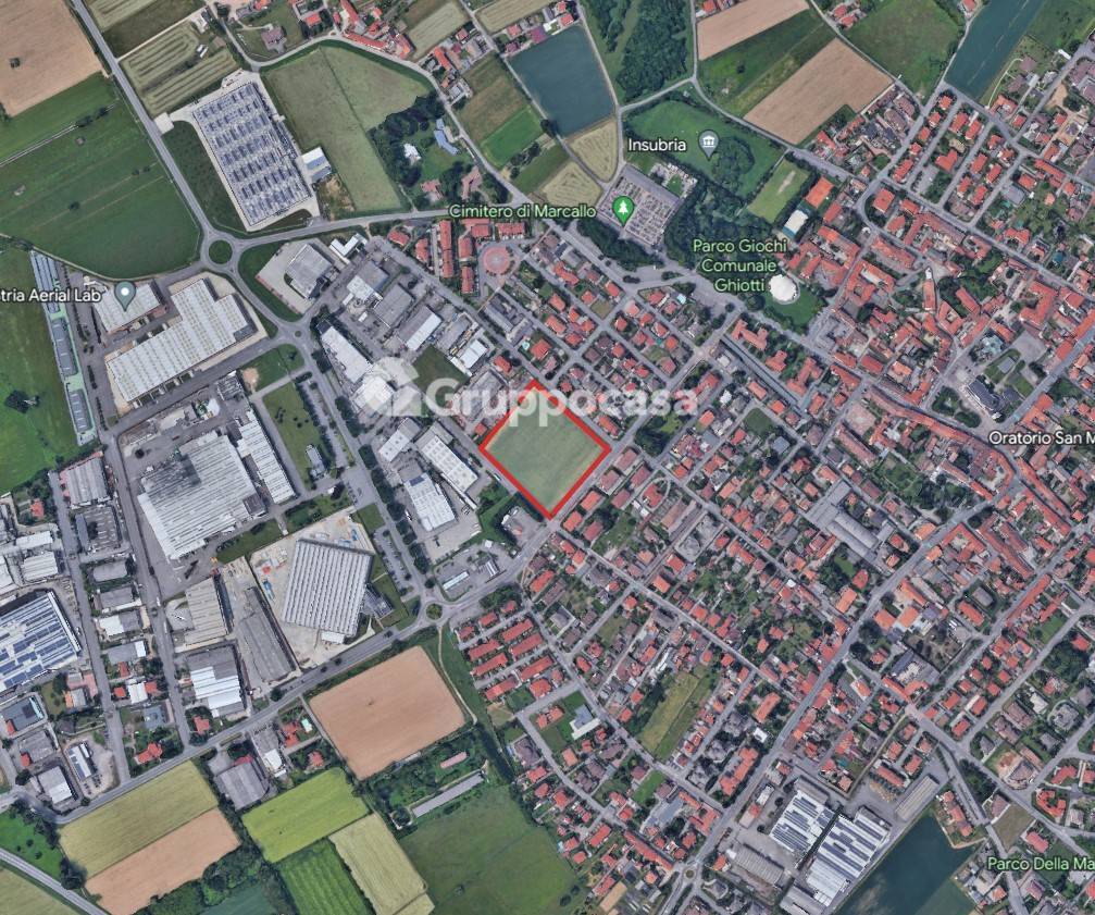 Terreno edificabile in vendita a Marcallo con Casone