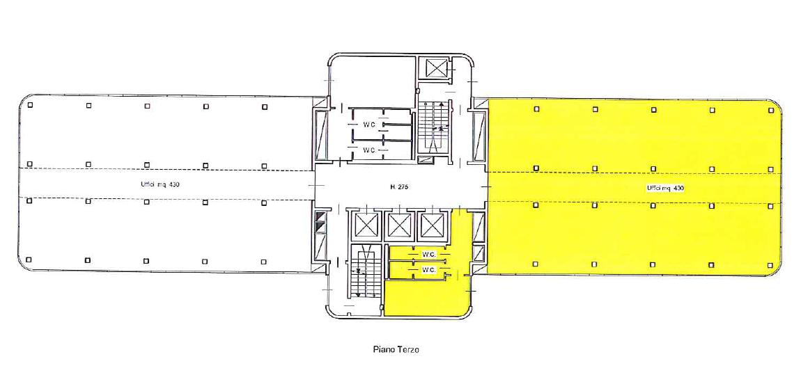 Ufficio in affitto a Milano, Mecenate