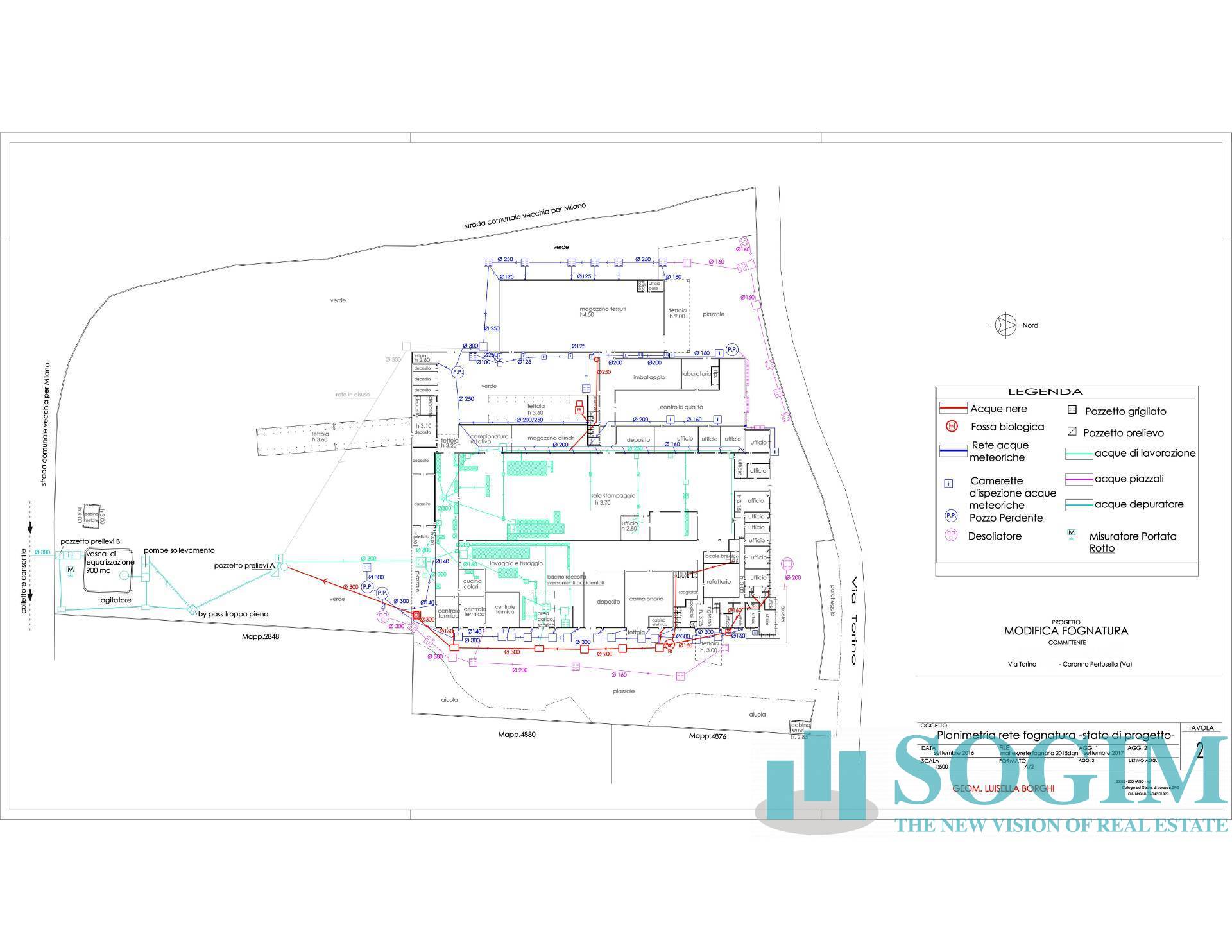 Capannone in vendita a Caronno Pertusella