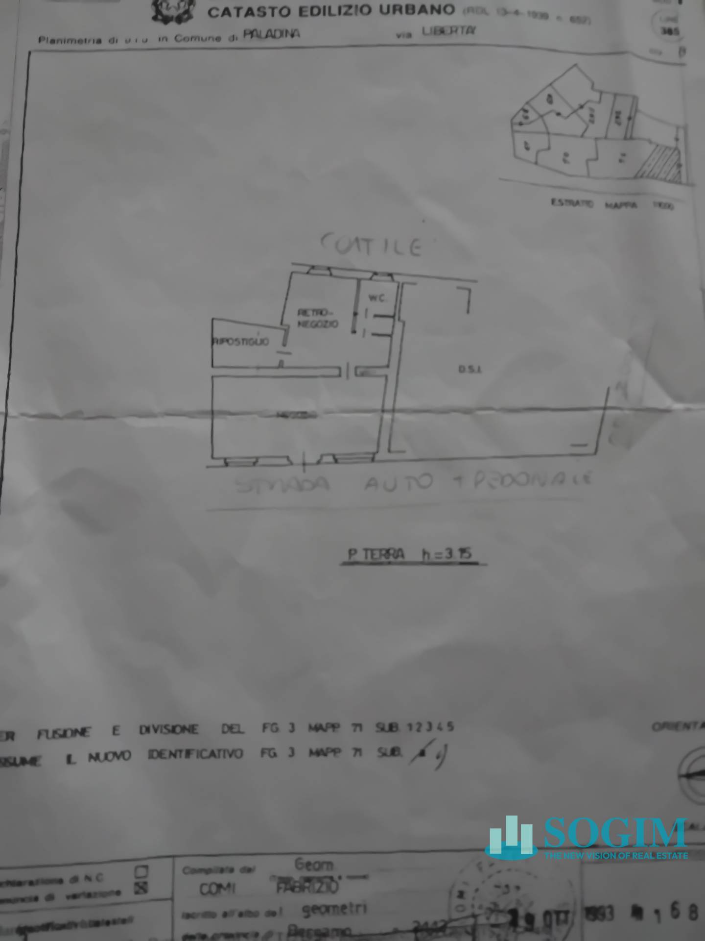 Negozio in vendita a Paladina