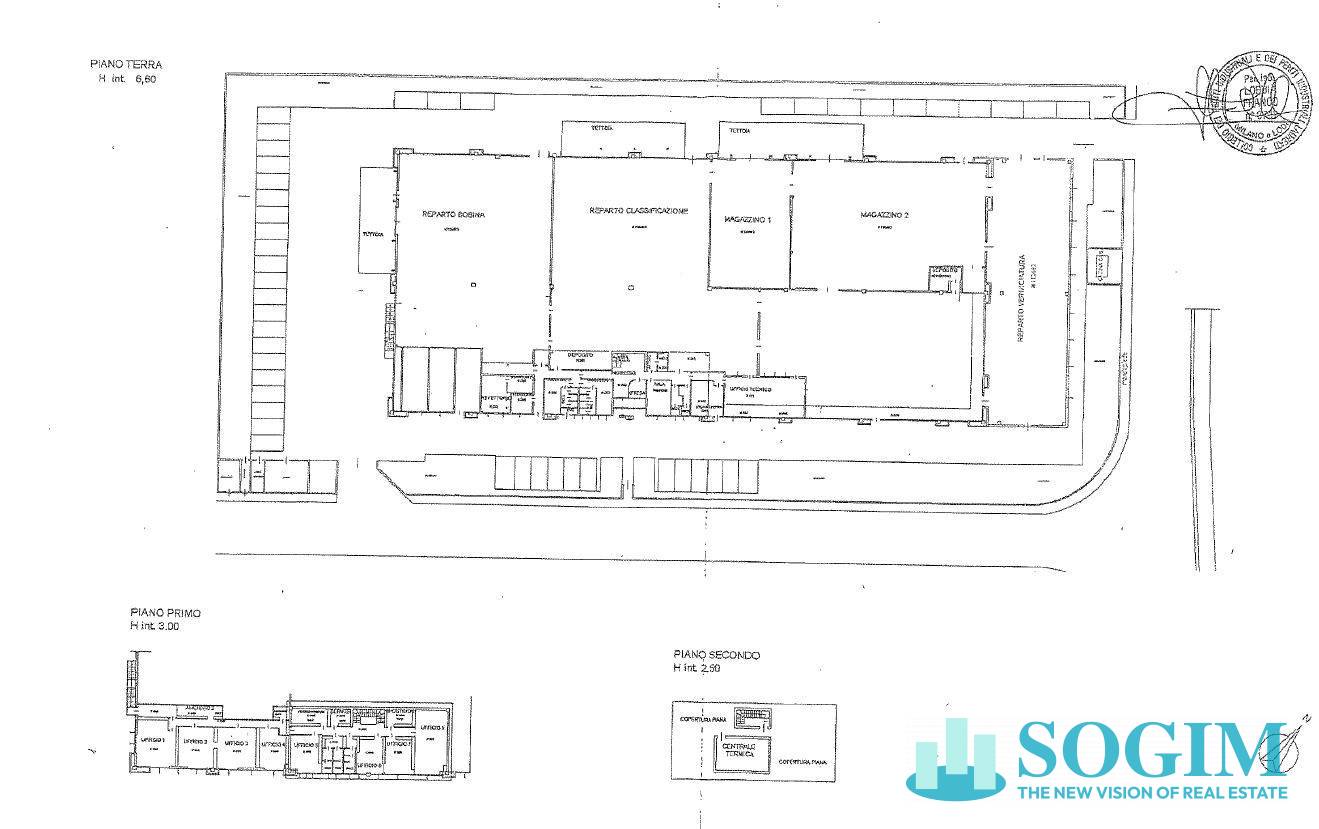 Capannone + Palazzina Uffici in vendita a Corsico