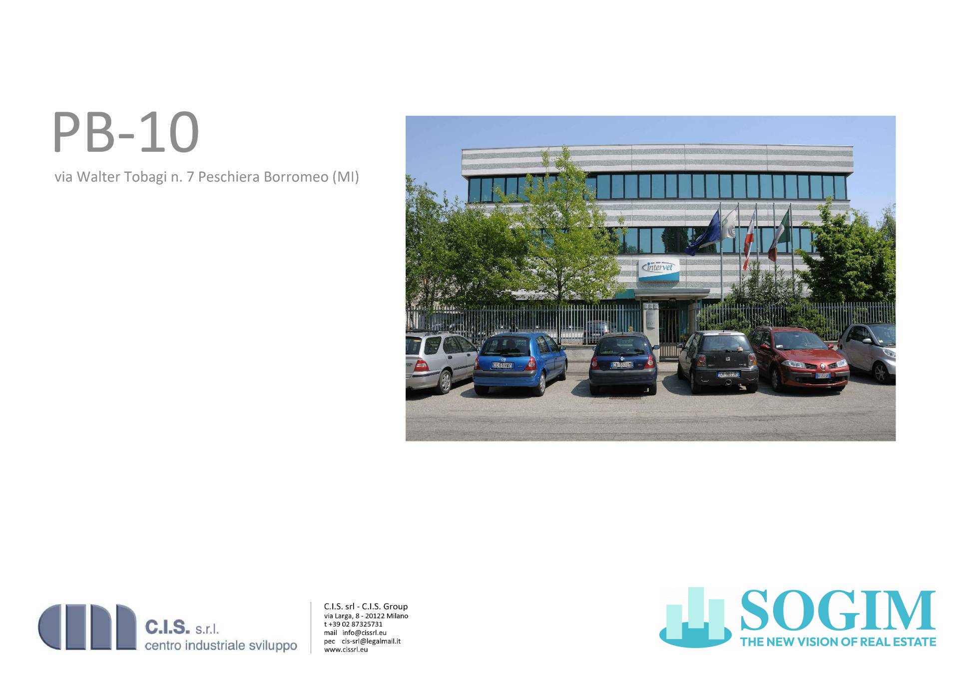 Capannone + Palazzina Uffici in vendita a Peschiera Borromeo