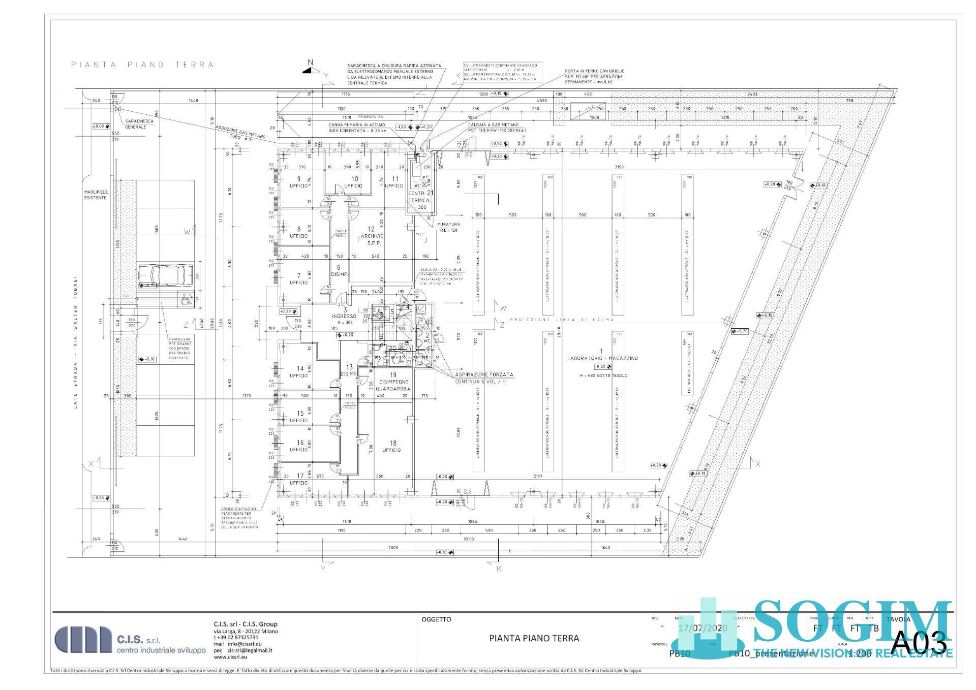 Capannone + Palazzina Uffici in affitto a Peschiera Borromeo