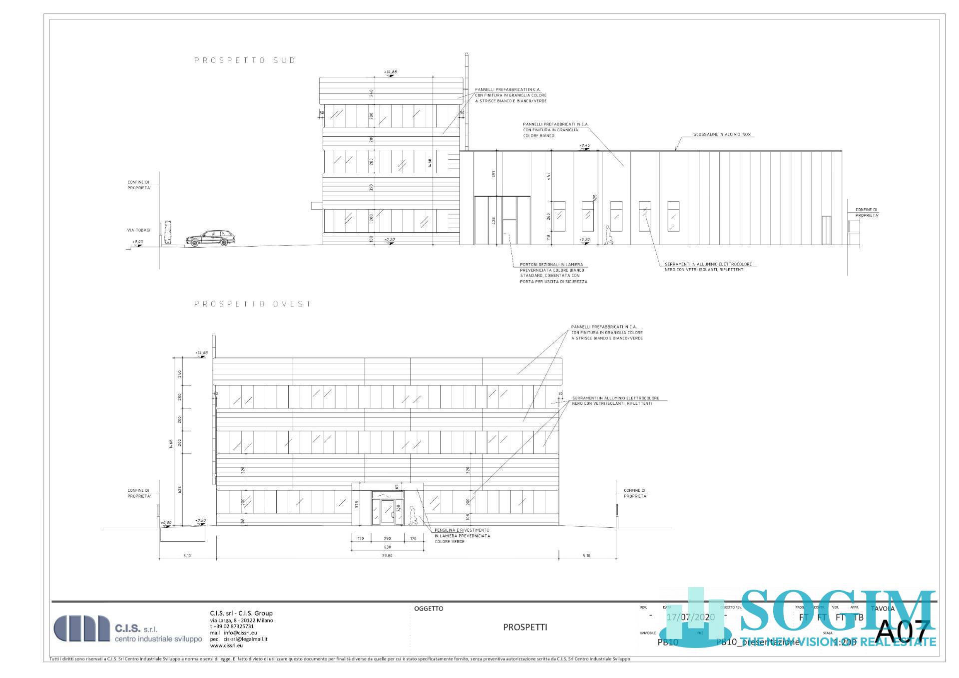 Capannone + Palazzina Uffici in affitto a Peschiera Borromeo