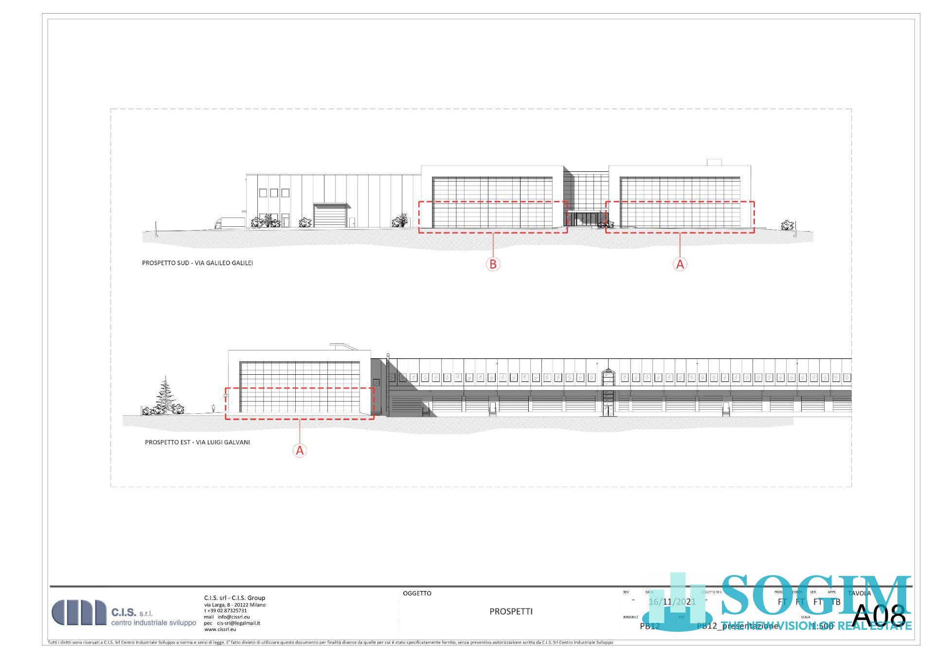 Capannone + Palazzina Uffici in affitto a Peschiera Borromeo