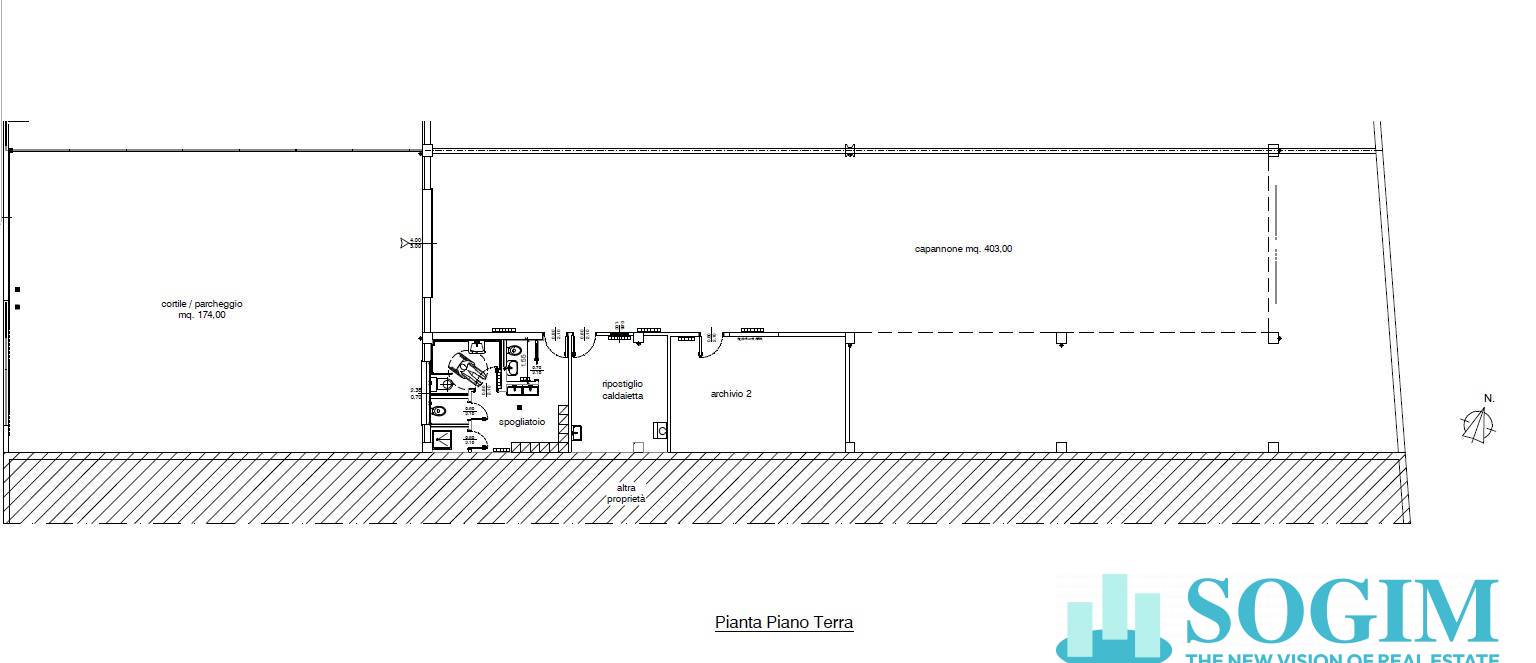 Capannone in vendita a Muggi