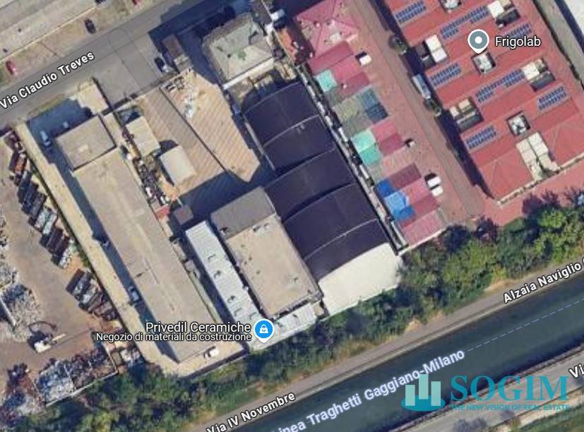Capannone + Palazzina Uffici in vendita a Trezzano sul Naviglio