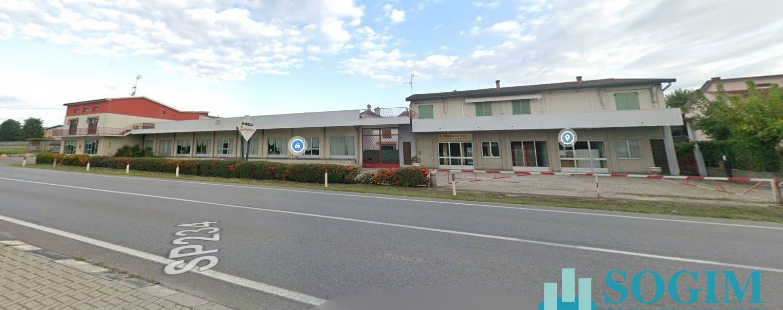 Capannone + Palazzina Uffici in vendita a San Colombano al Lambro