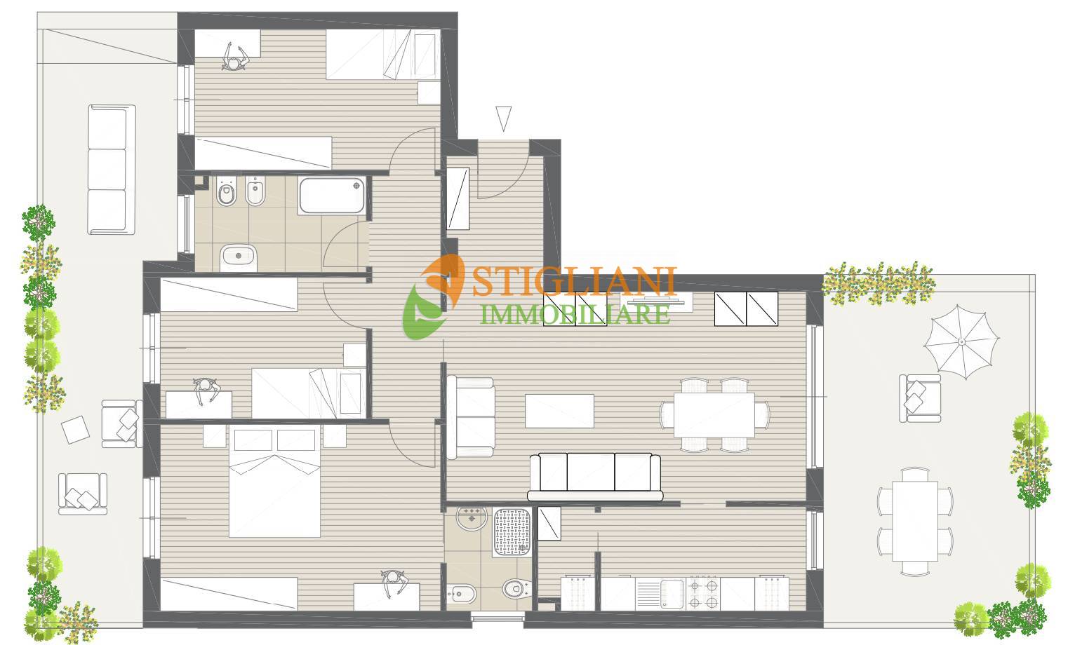 Appartamento in vendita a Termoli, Piazza Giovanni Paolo II