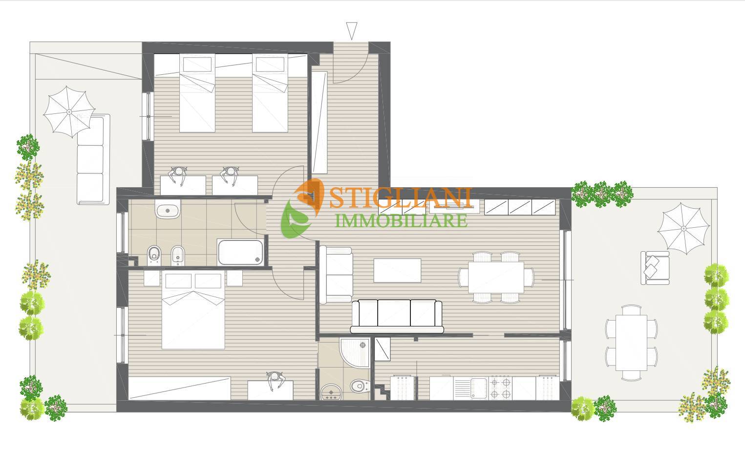 Appartamento in vendita a Termoli, Piazza Giovanni Paolo II