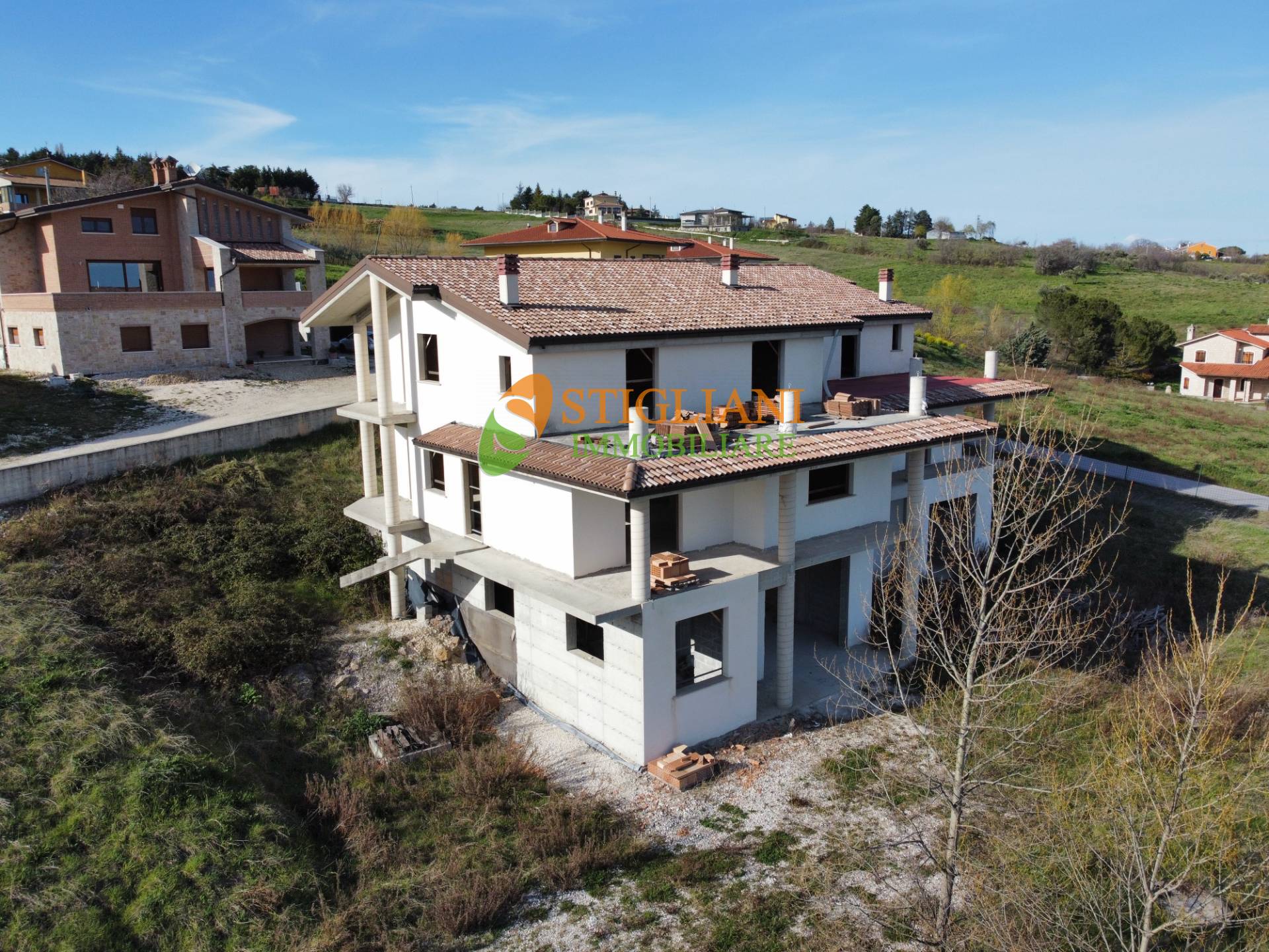 Villa Bifamiliare in vendita a Campobasso, C.da Coste di Oratino