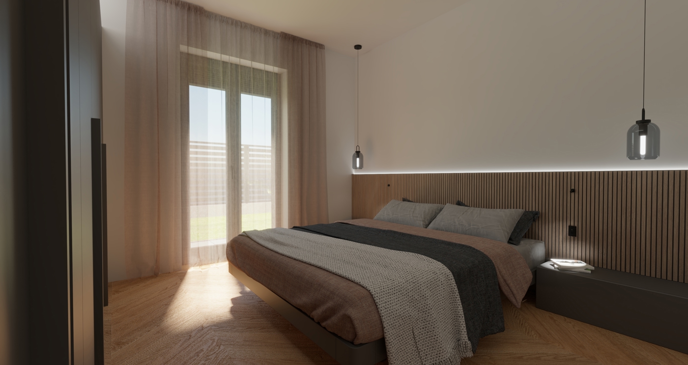 Quadrilocale con giardino a Scarnafigi