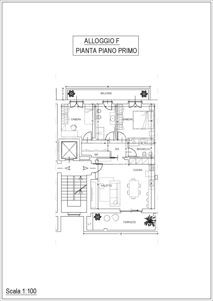 Trilocale nuovo a Scarnafigi