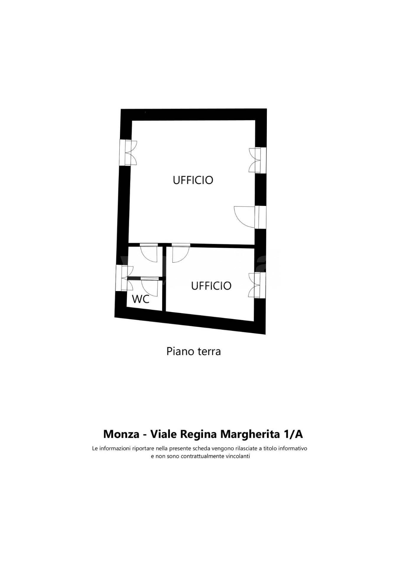 Ufficio in affitto a Monza, San Biagio
