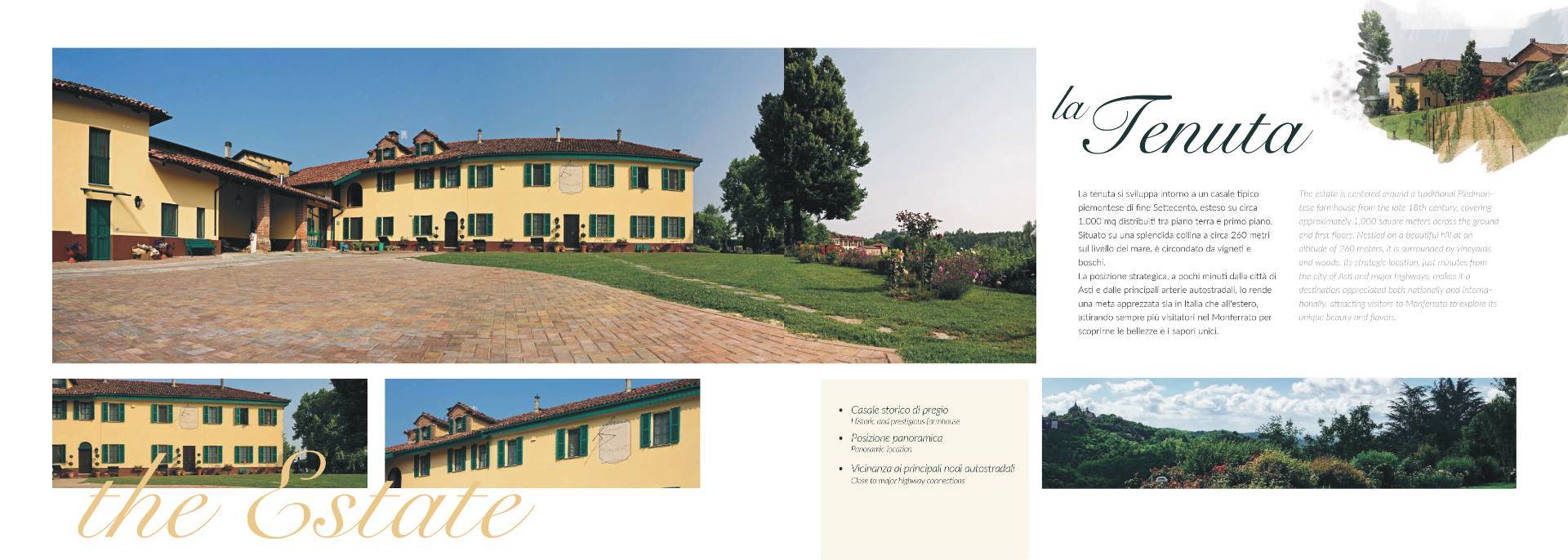 Casale in vendita a Asti, Mombarone