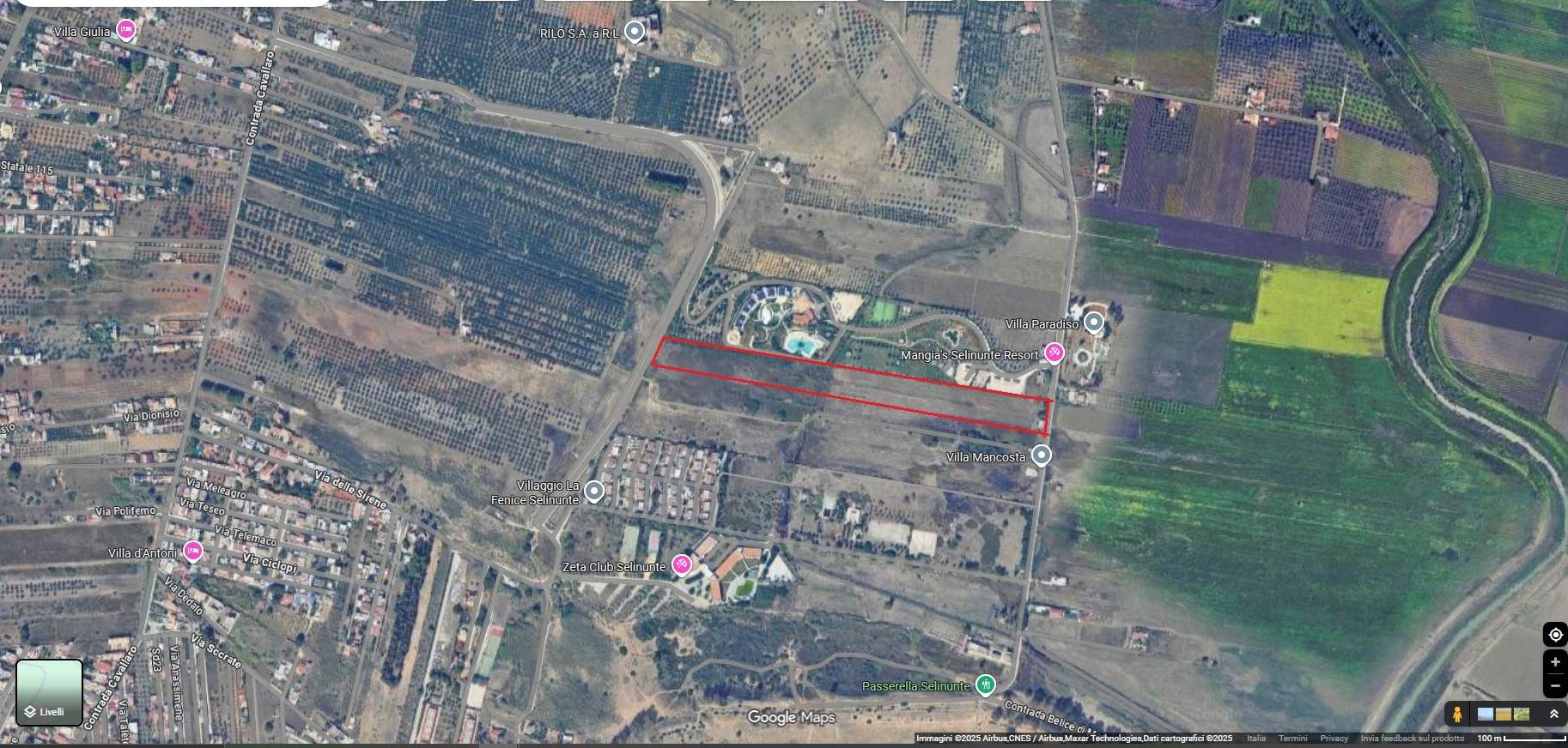 Zona parco - Attrezzature sportive - Verde pubblico in vendita a Castelvetrano, Marinella di Selinun