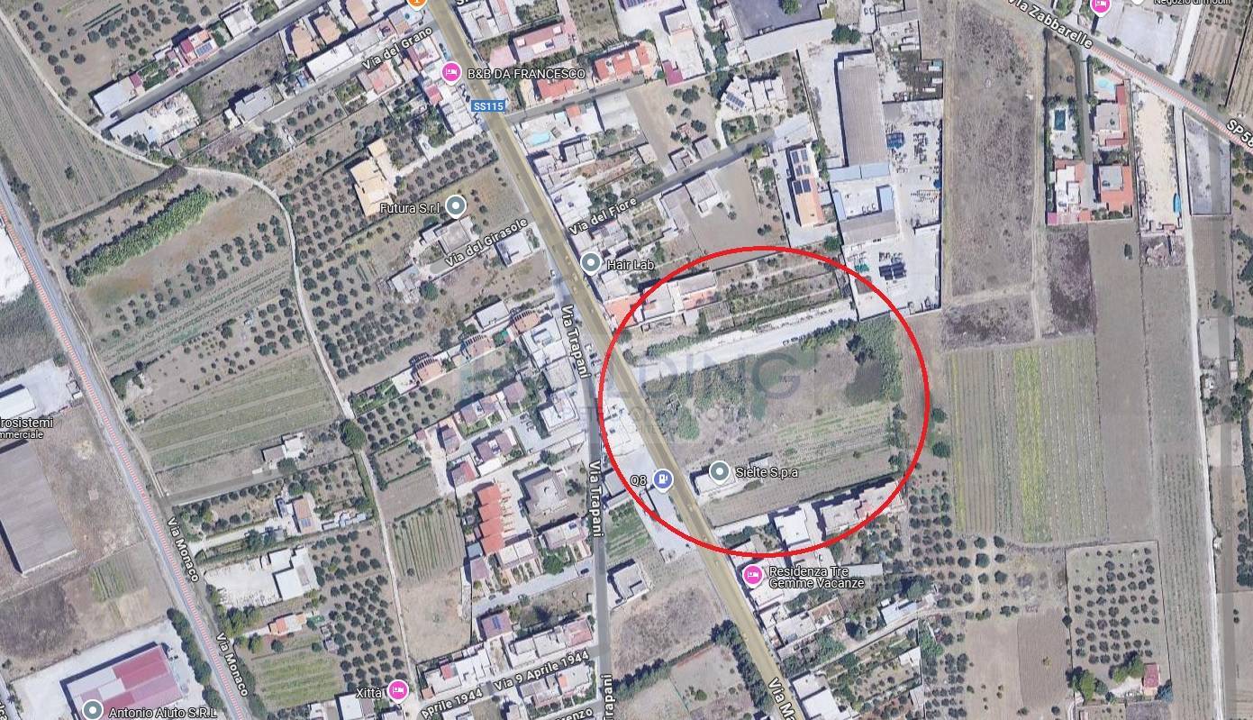 Terreno edificabile commerciale in vendita a Trapani, Semi periferia