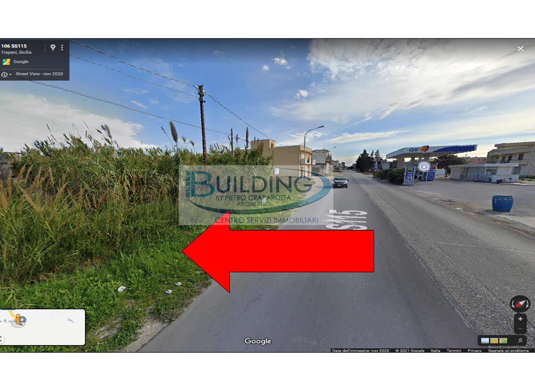 Terreno edificabile commerciale in vendita a Trapani, Semi periferia