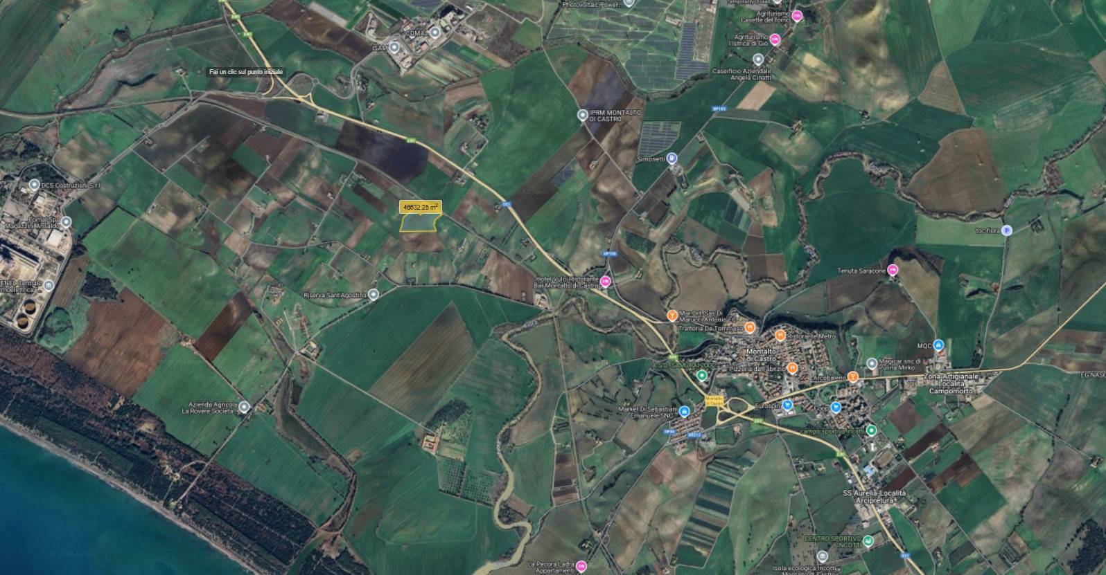 Terreno agricolo in vendita a Montalto di Castro, Montalto di Castro