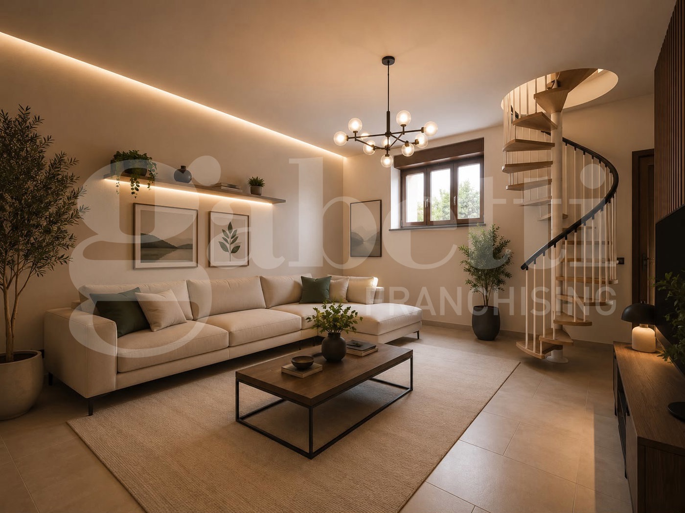Appartamento con giardino a Vitulazio